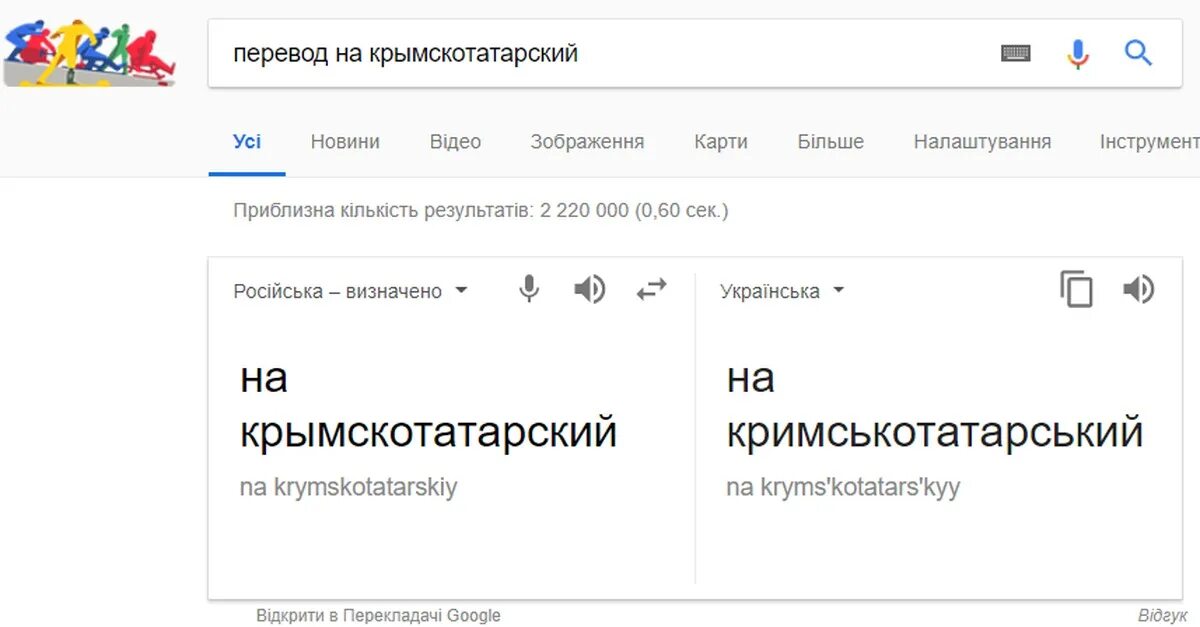Переводчик с русского на крымско татарском