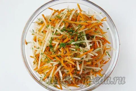 Морковь с маслом калорийность