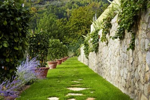 Private villa in Tuscany. The charm of the natural garden. A celebration of the 