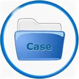Insert case. Case number. case icon.
