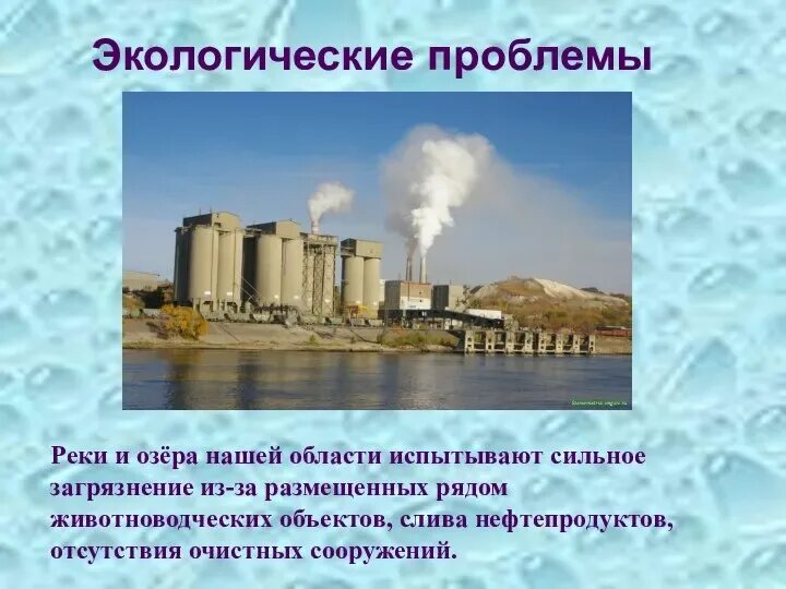 Экологические проблемы Воронежской области.