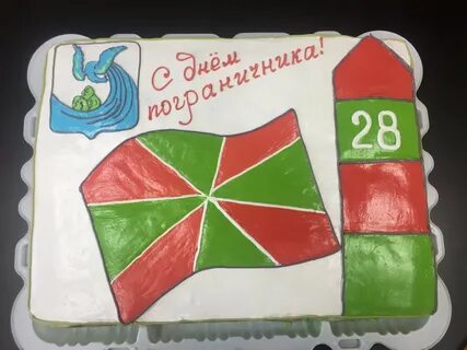 Торт на день пограничника мужу