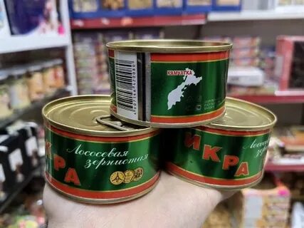 Икра в железной банке