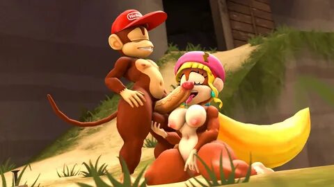 Rule34 - If it exists, there is porn of it / diddy kong, dixie kong / 6500517