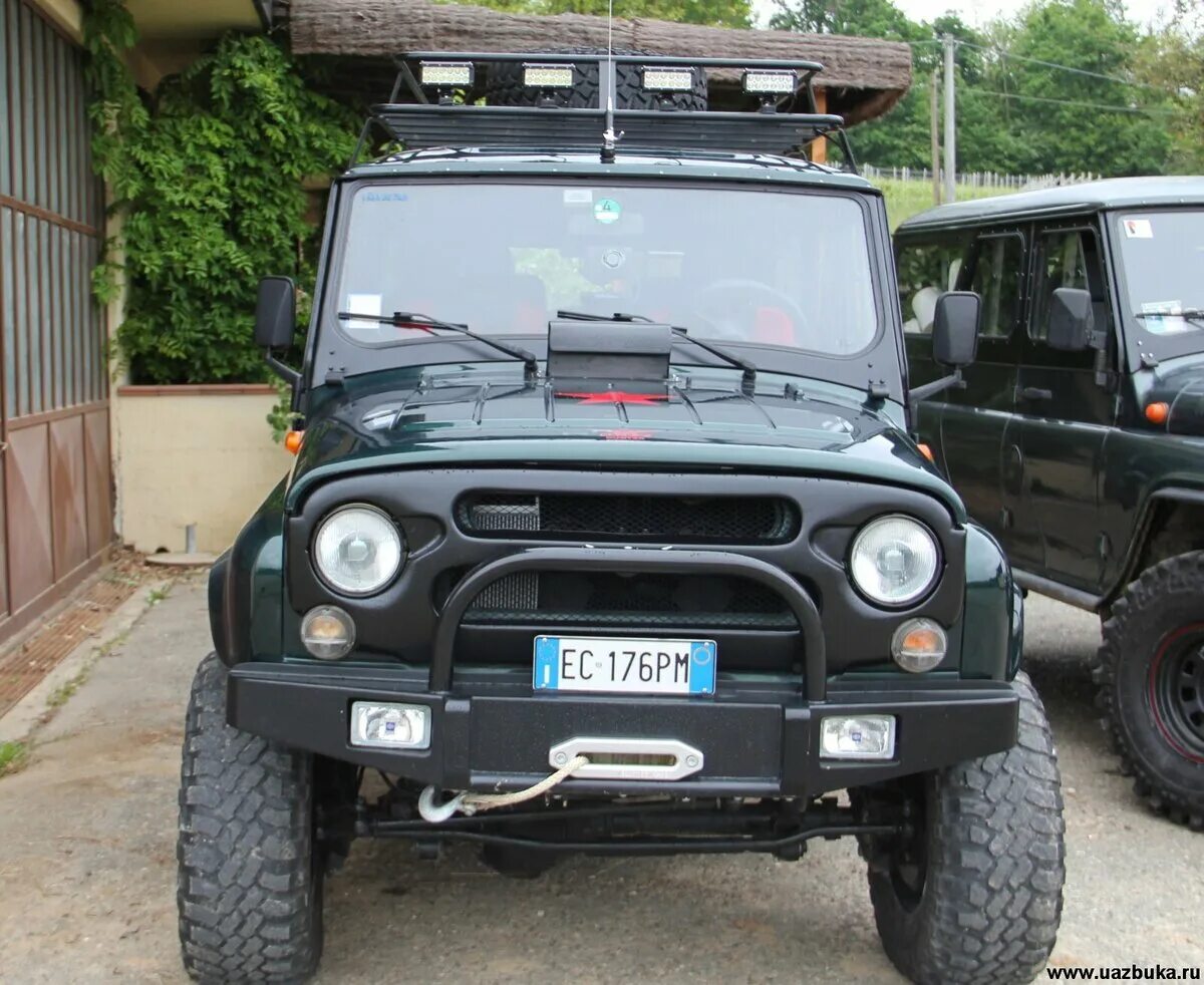 Внешний тюнинг уаз хантер Фото 2009 года УАЗ 315195 Hunter, 2,4 л, 2005 года просто так DRIVE2