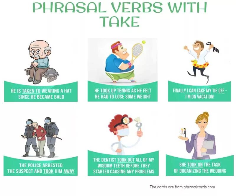 Take up фразовый глагол. Глагол take Phrasal verbs. Фразовый глагол to take. Инфографика фразовые глаголы. Глагол take с предлогами.