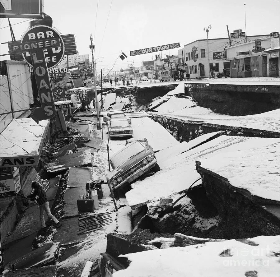 Землетрясение 22 мая. Аляскинское землетрясение 1964. цунами на аляске 1964. великое чилийское землетрясение (22 мая 1960).