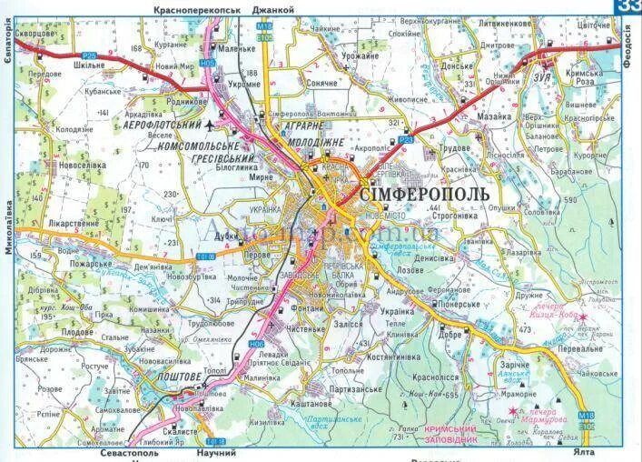 Черта города симферополь. Симферополь и окрестности карта. Симферополь карта города. Карта г Симферополь с улицами. Карта пригородов Симферополя.