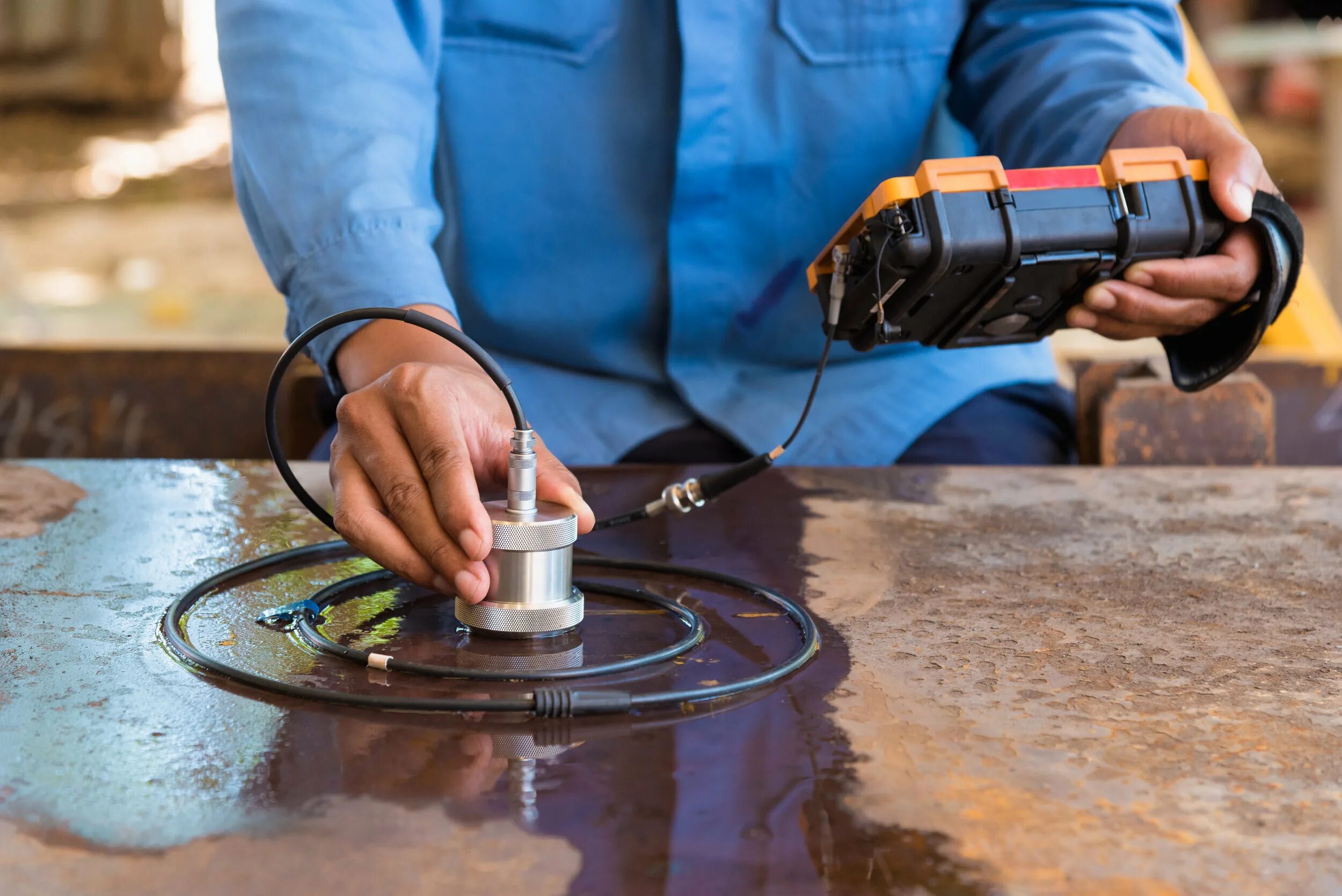 Non destructive testing