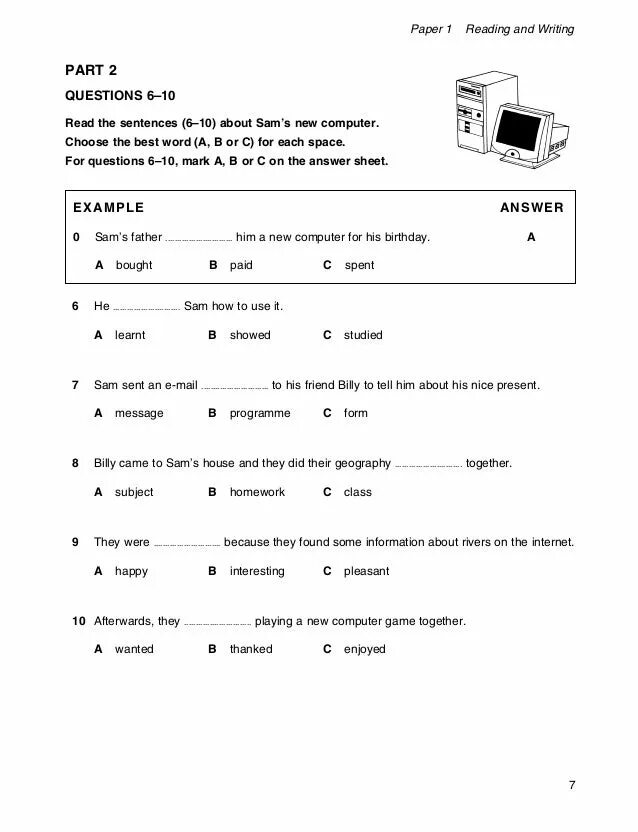 Test 3 reading and writing. Тест 1 reading and writing. key english test reading and writing sample test ответы. чтение ket. pet test 1 paper 1 reading and writing ответы.