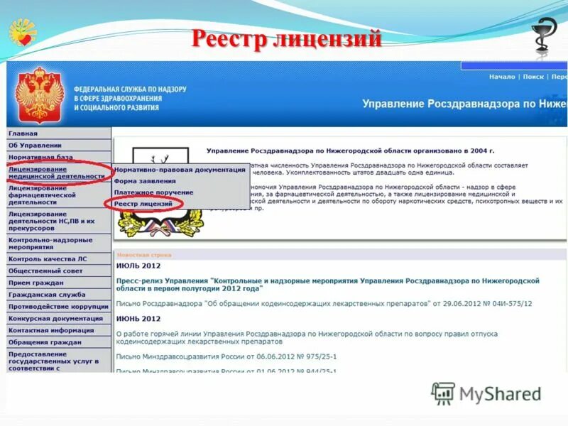единый реестр роспотребнадзора
