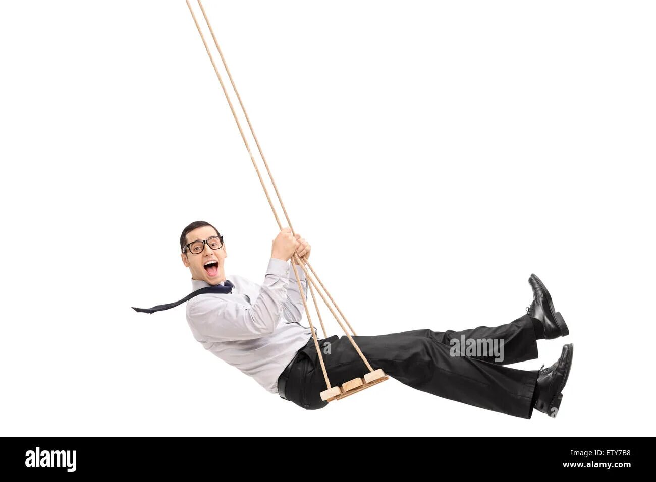 The swing open