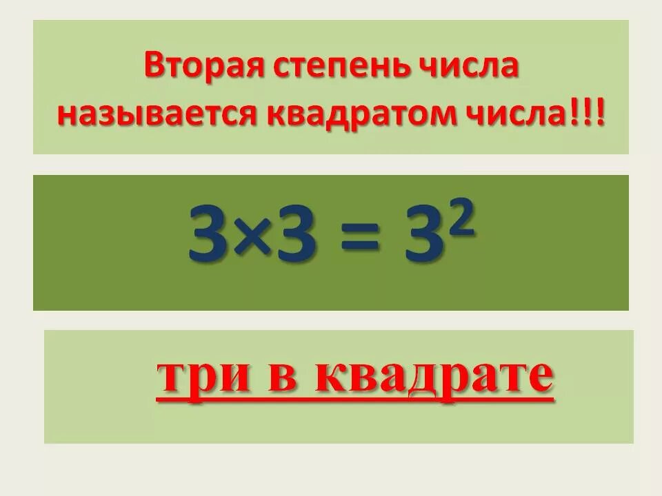 Куб трех чисел. Степень числа в квадрате. 3 В квадрате. Квадраты чисел. Вторая степень числа.