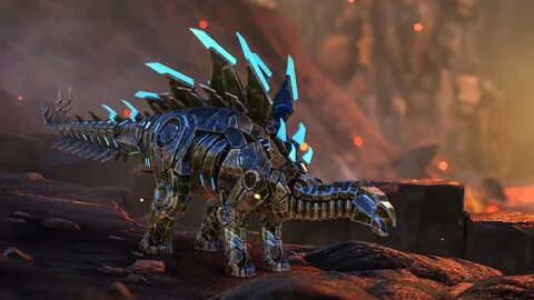 Ark: Survival Evolved Bionic Stegosaurus Skin для PS4 - история цены, скриншоты,