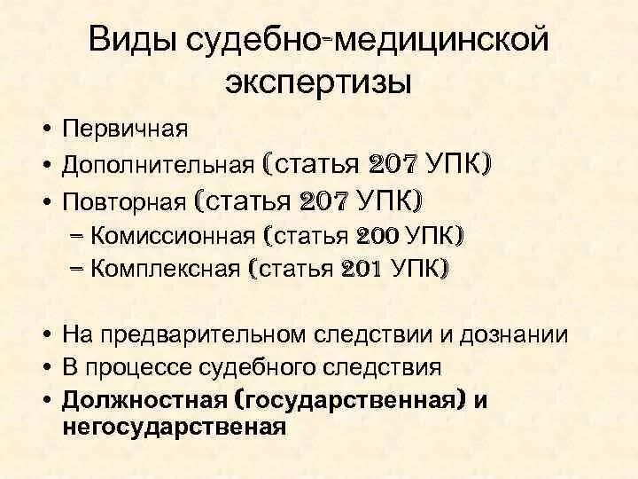 Виды судебно-медицинских экспертиз. Классификация судебно-медицинских экспертиз. Виды судебно мед экспертиз. Виды экспертиз в судебной медицине. Дополнительная комиссионная экспертиза