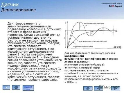 Демпфирование это