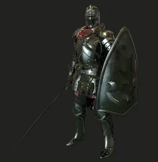 3d model knight