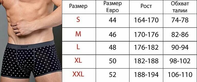 2xl мужской трусы