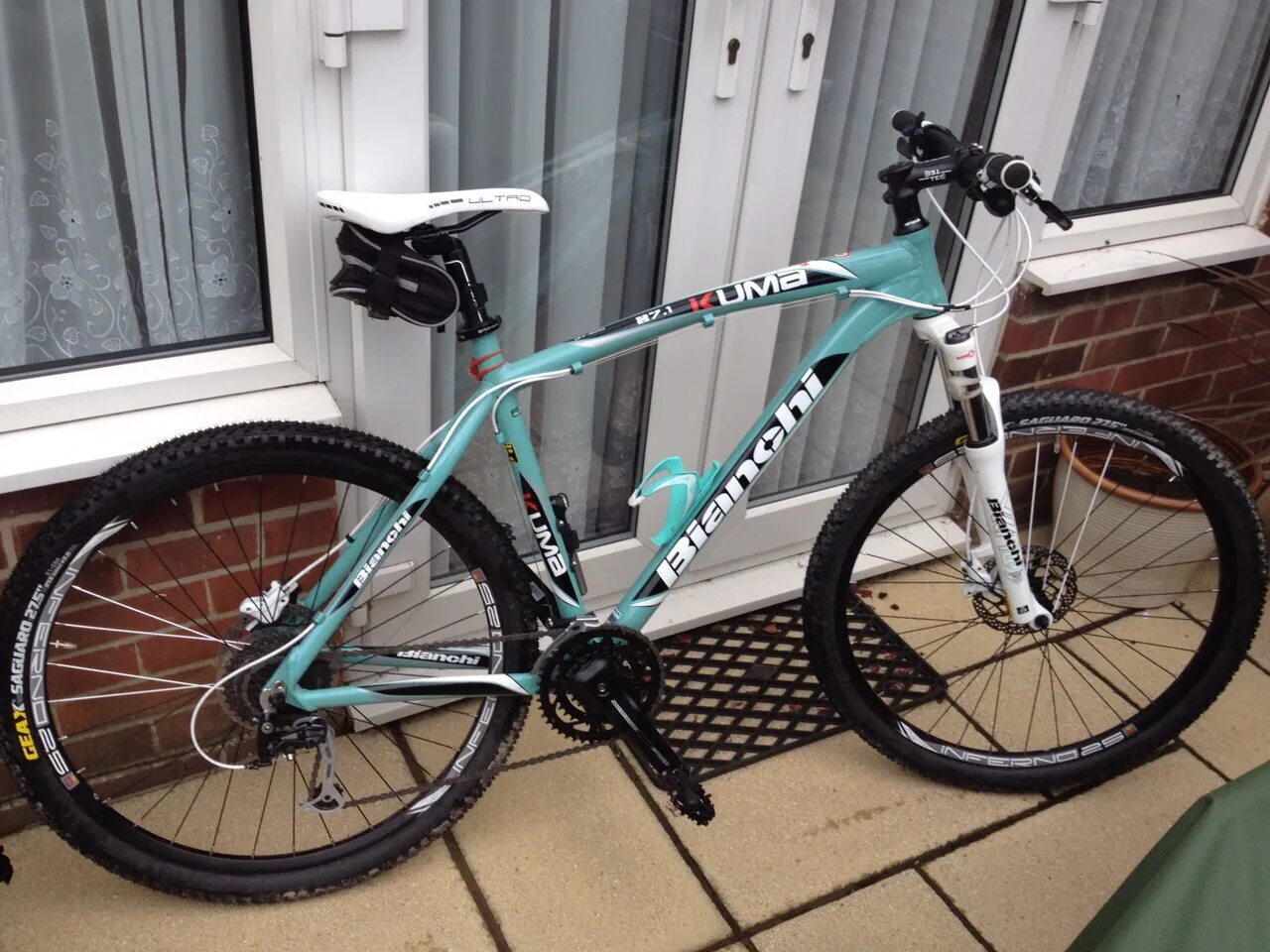 Bianchi kuma. Bianchi doss full suspension. горный (mtb) велосипед bianchi kuma 5500 (2011).