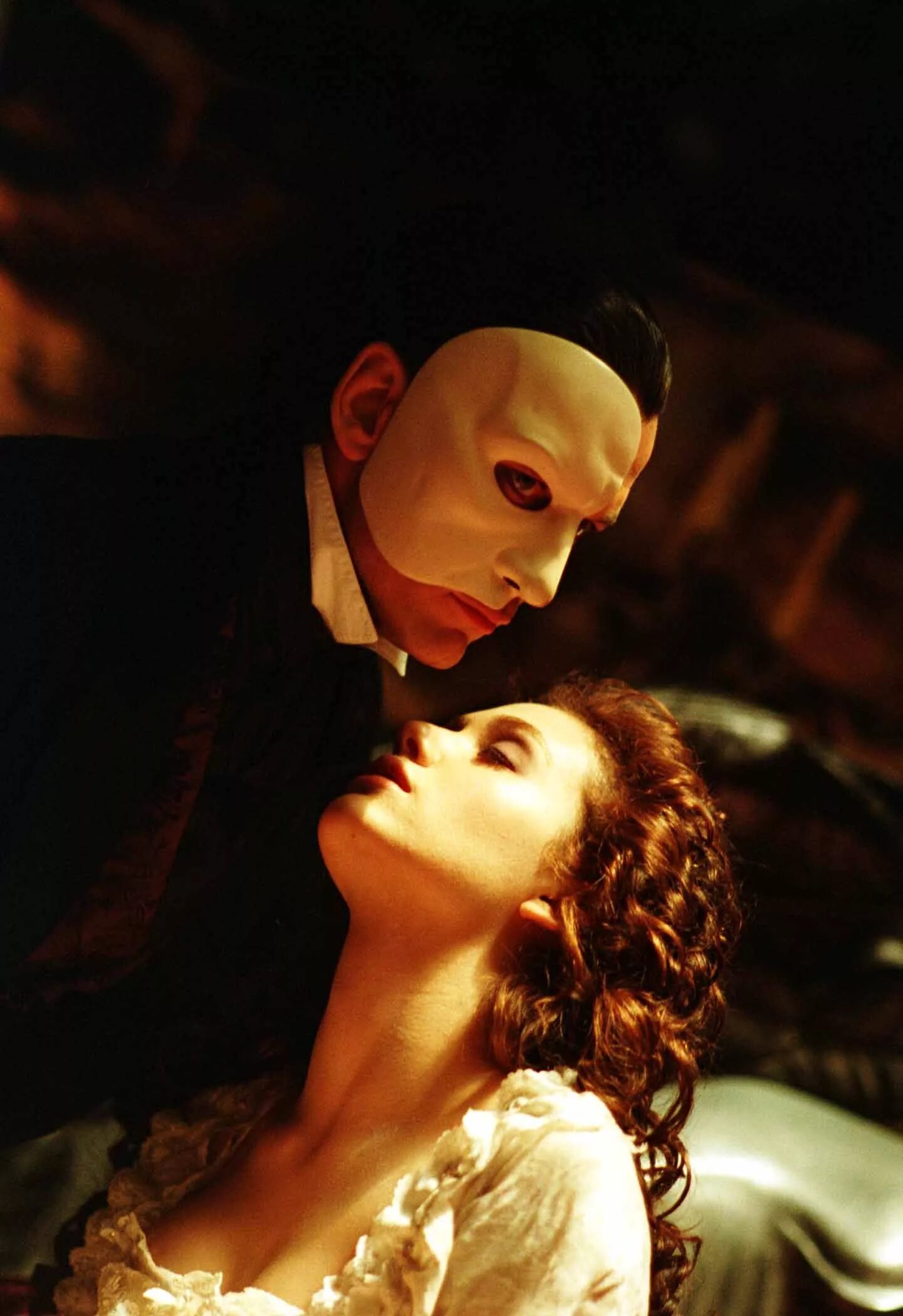 The phantom of the opera had a