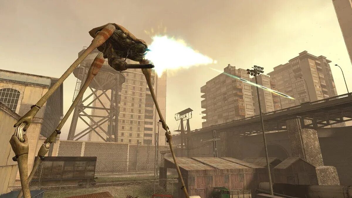 Пройти уровень half life 2. Half-life 2. страйдер халф лайф 2. half life страйдер. hl2 ep2.