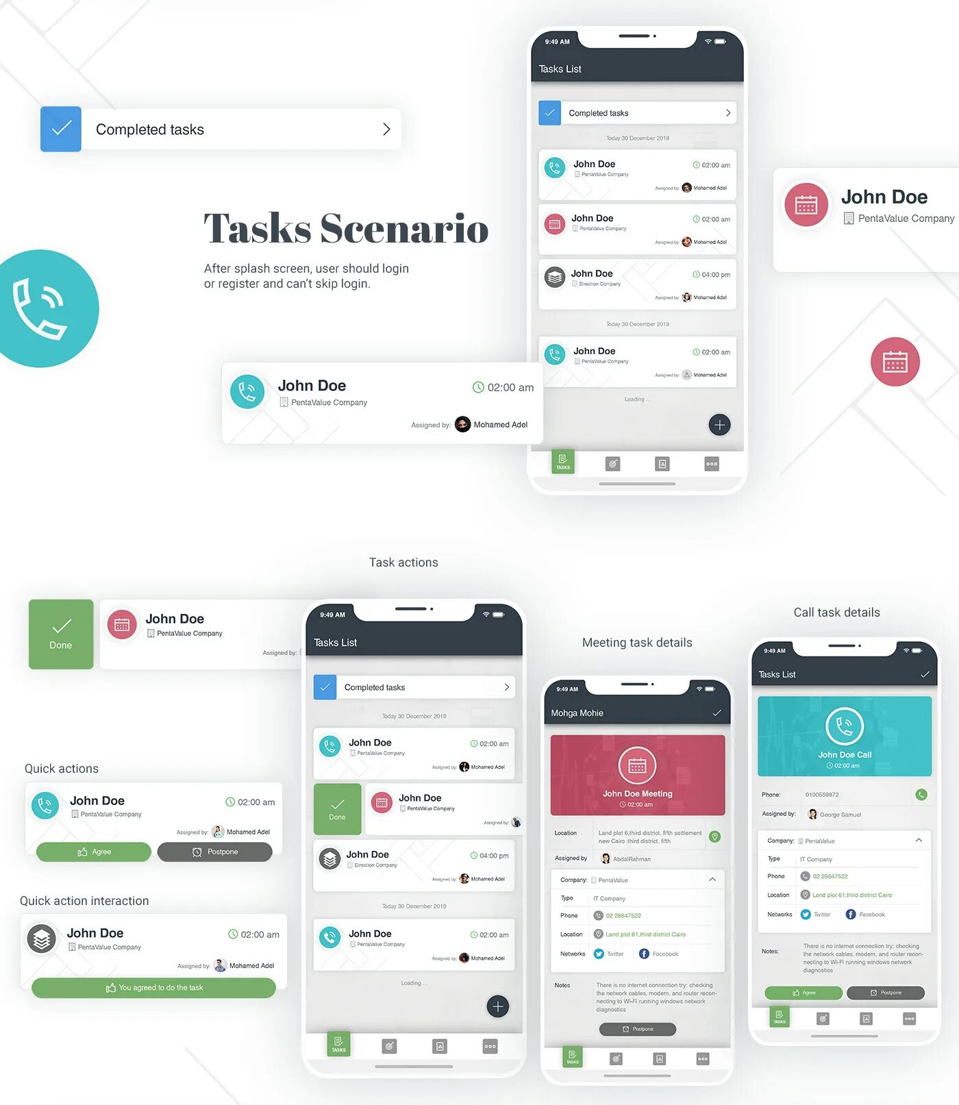 Tasks for details