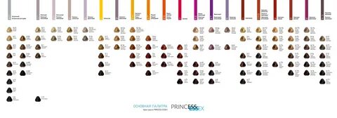 окрашивание волос princess essex