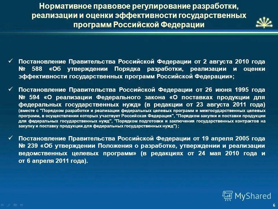 Об утверждении порядка разработки реализации. Об утверждении порядка разработки реализации