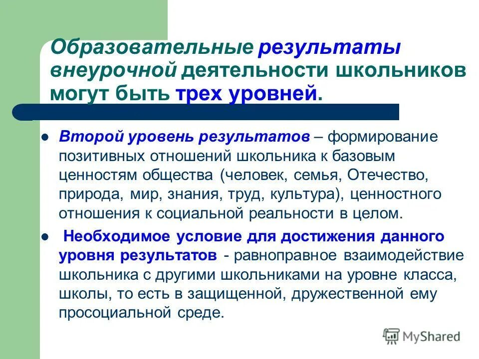 Второй уровень результатов внеурочной деятельности. Уровни воспитательных результатов внеурочной деятельности. Второй уровень результатов внеурочной деятельности. Второй уровень результатов внеурочной деятельности. Второй уровень результатов внеурочной деятельности.