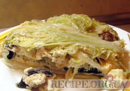Капуста запеченная большими кусками