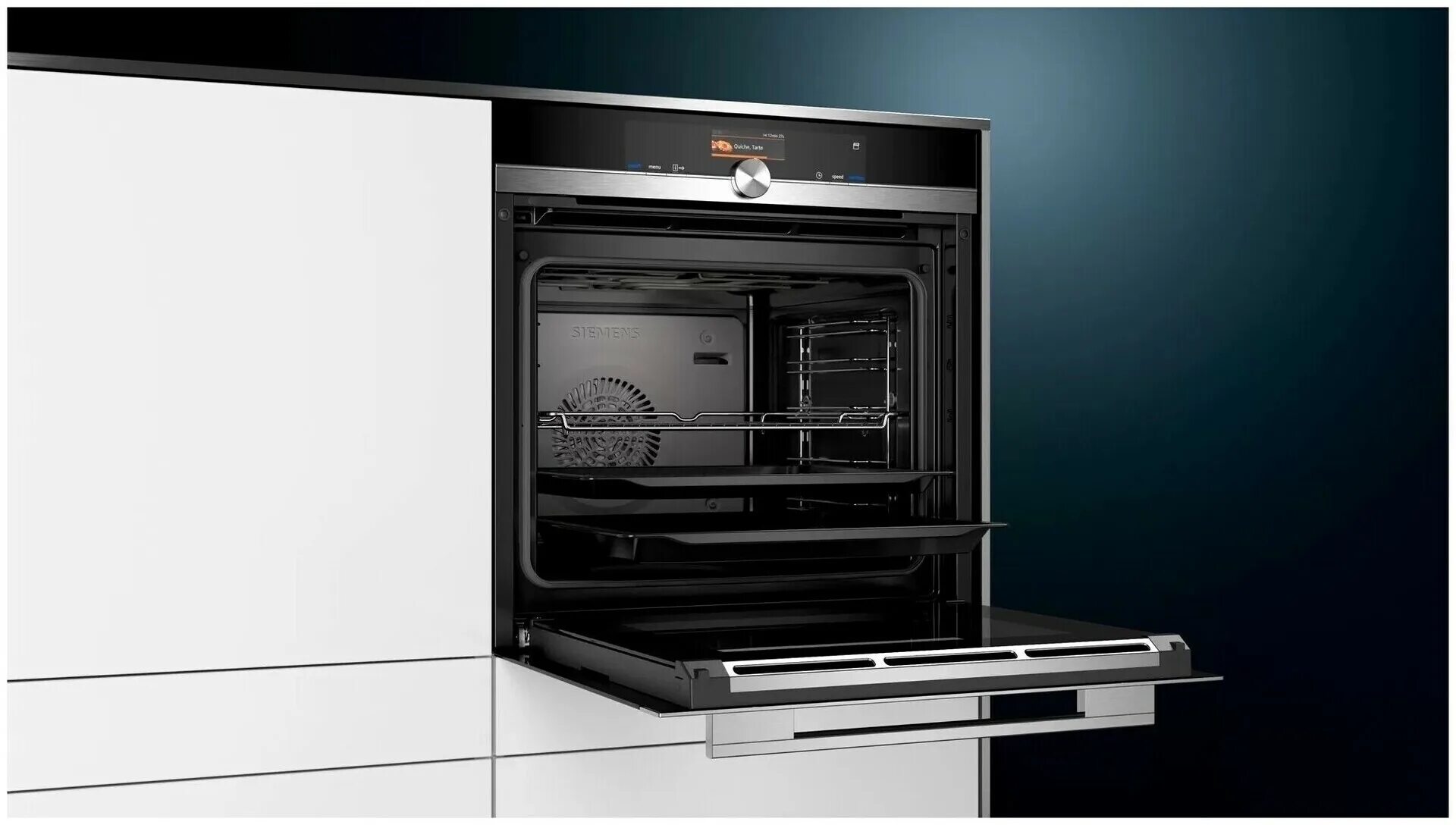 Электрический духовой шкаф Siemens hb634gbw1