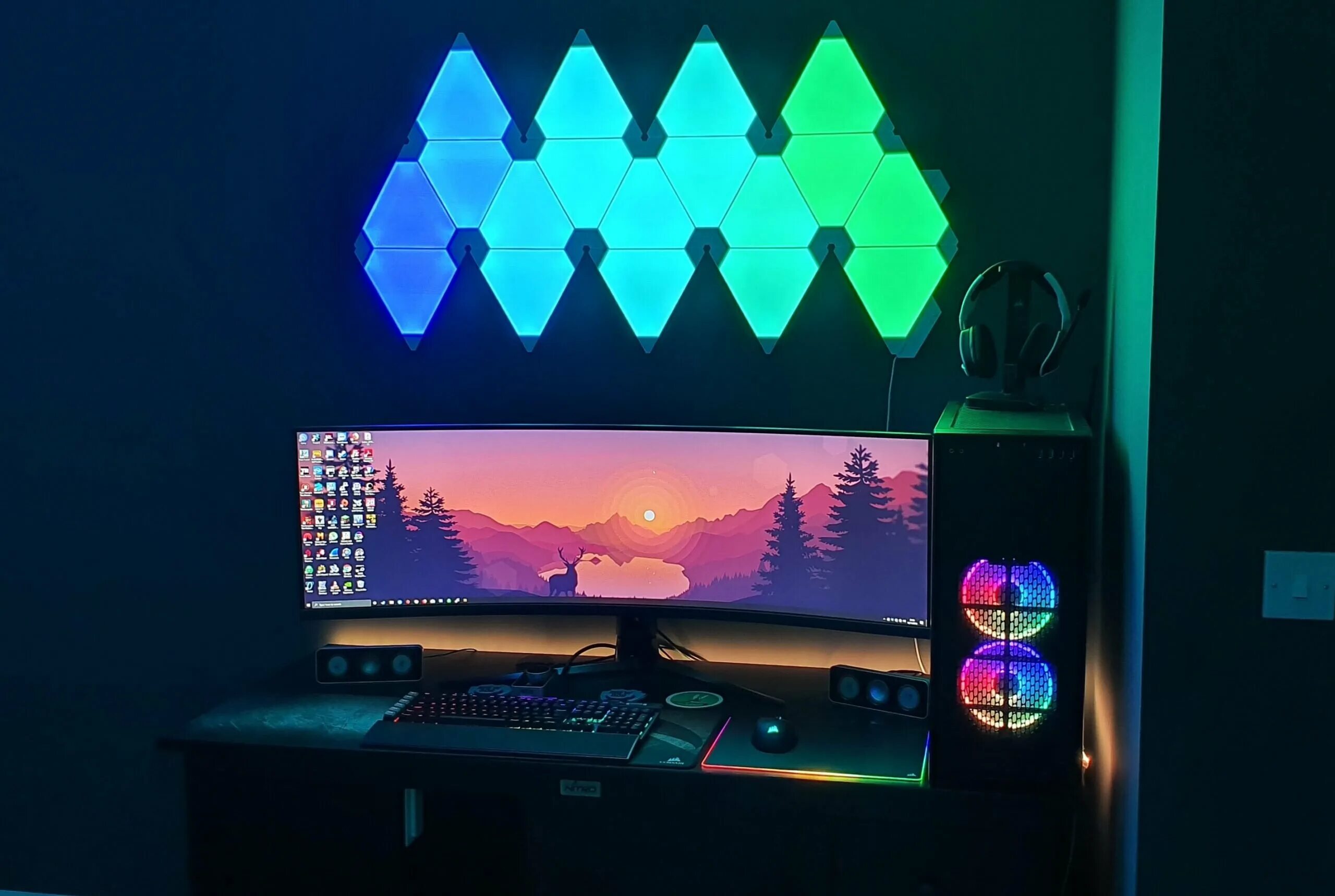 Включи свет панель. Светильник Aurora Nanoleaf. Подсветка светодиодная Nanoleaf Aurora. Светодиодная панель Nanoleaf. Nanoleaf Aurora аналоги.