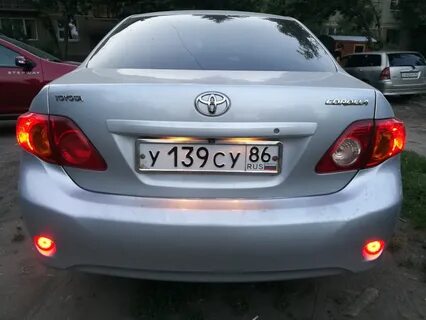 Задние королла 150