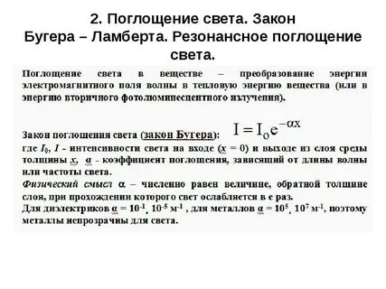 Поглощение волн