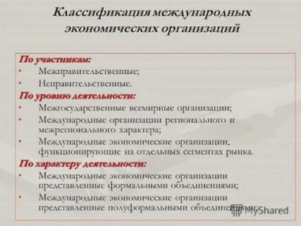 Организационно экономические основы обществ