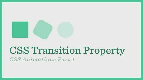 Transition css что это