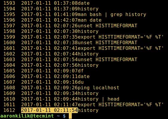Display date. Linux поиск в History. Date Linux. Bash History. Linux Command Date.