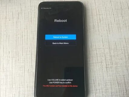 Xiaomi кирпич