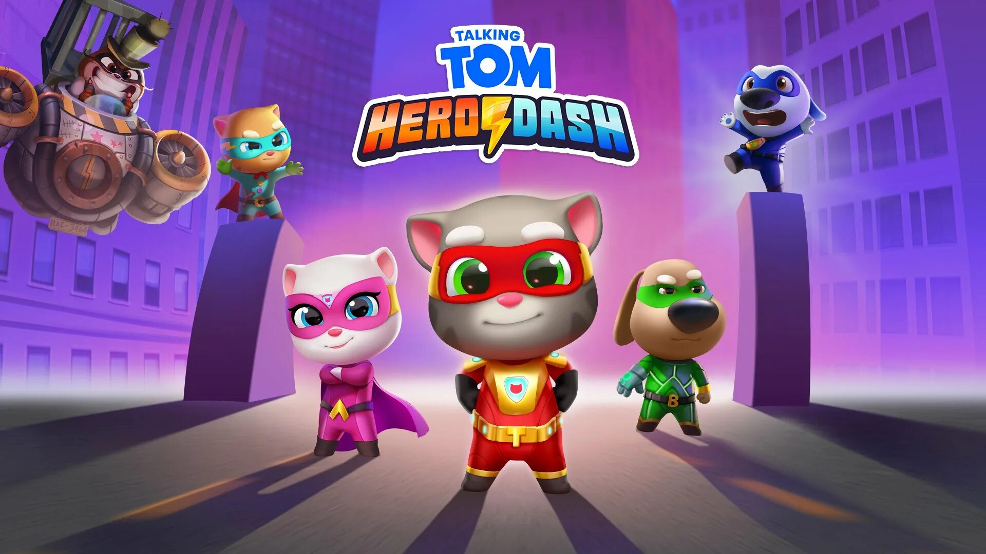 Tom hero dash. Talking Tom. Talking Tom погоня героев. Говорящий том герои.