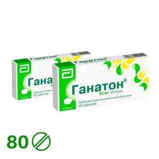 За сколько минут до еды принимать ганатон