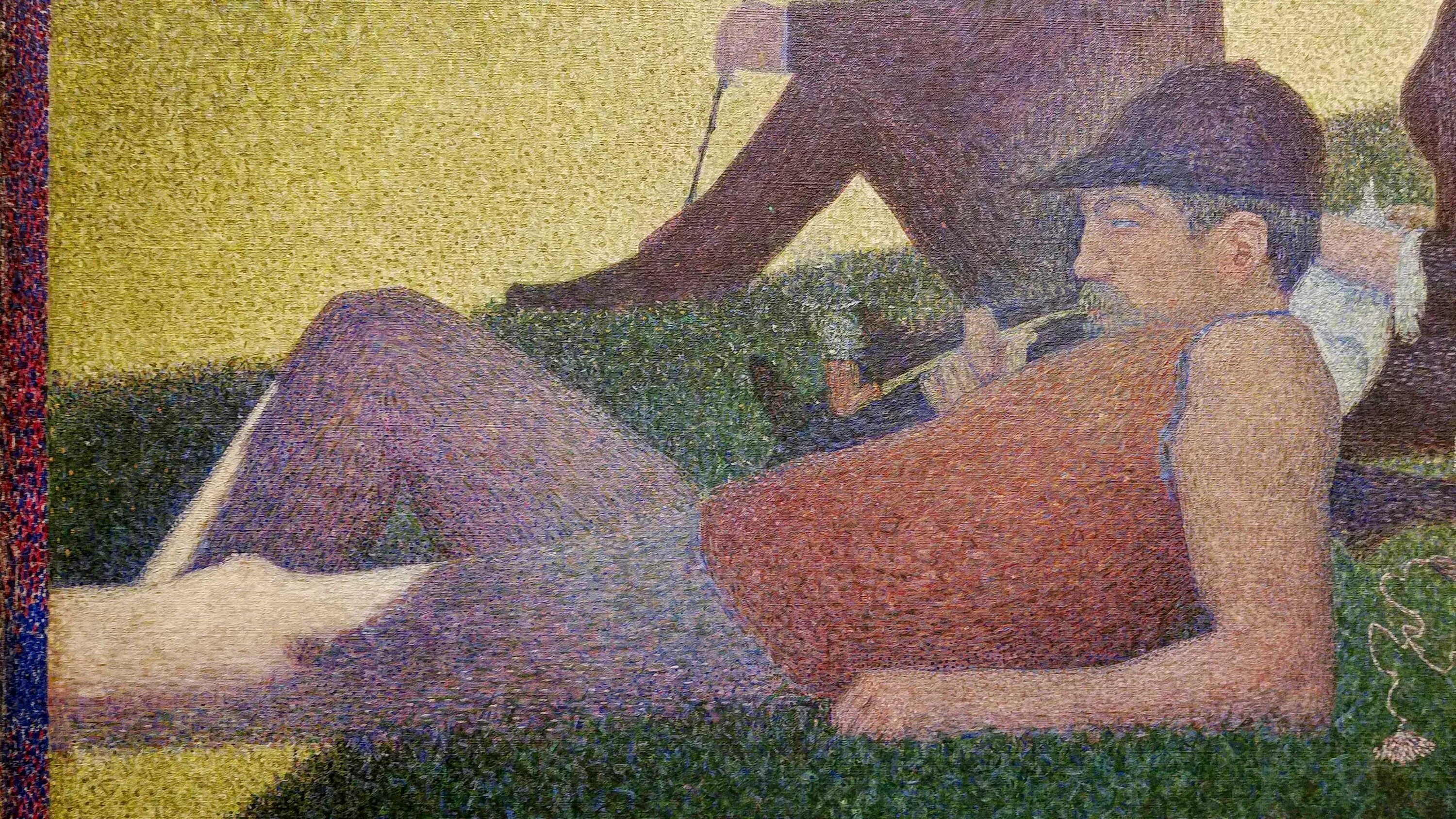 Сера воскресный день. Воскресный день на острове Гранд-Жатт. Georges Seurat картины.