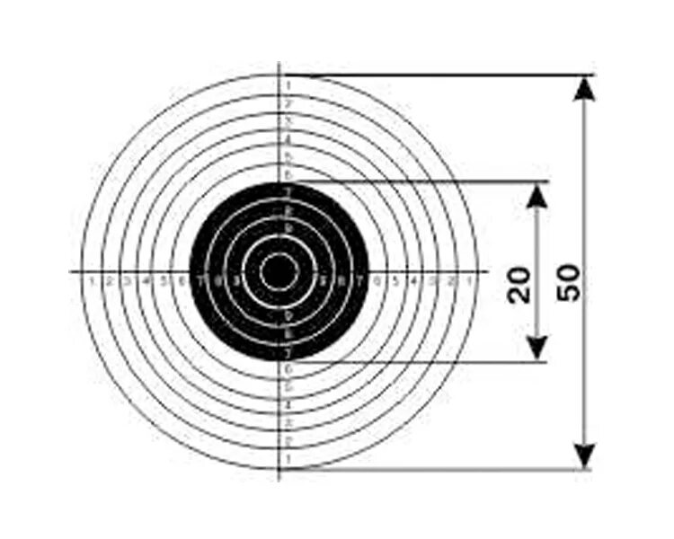 Мишень. Мишень цветная. Мишень interloper влагостойкая 60см. Мишень 4 грудная с кругами. Попадание в мишень.