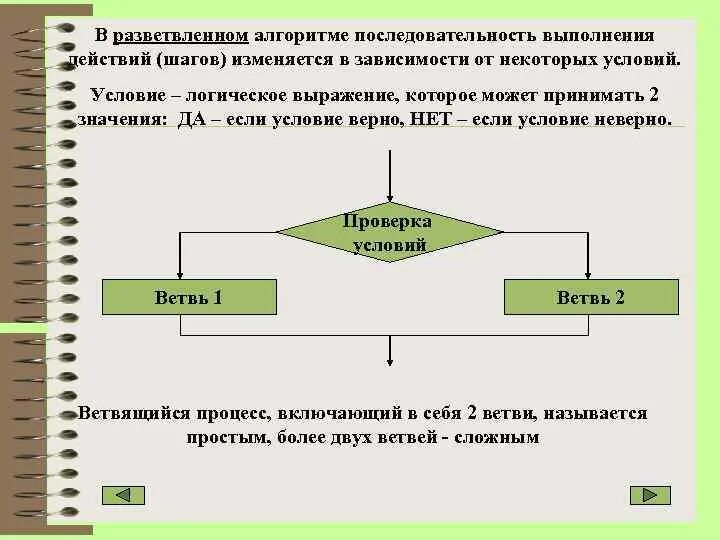 Выполнить последовательность действий