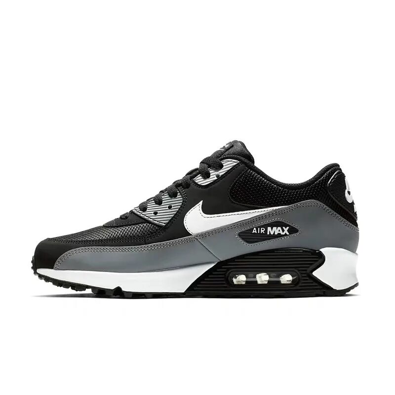 Nike Air Max 90 Essential. Nike Air Max 90 Essential Grey. Nike Air Max 90 Essential Black White. Найк Air Max 90 мужские. Кроссовки найк мужские air