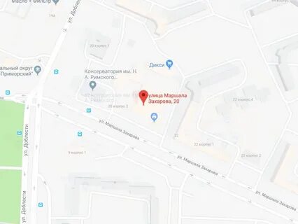Карта отделов полиции