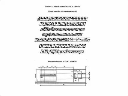 Техническое оформление размеров