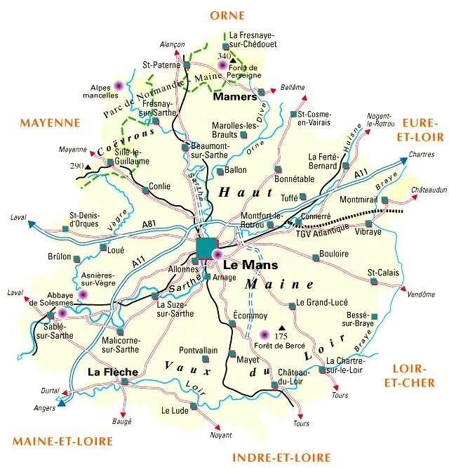 Many maps