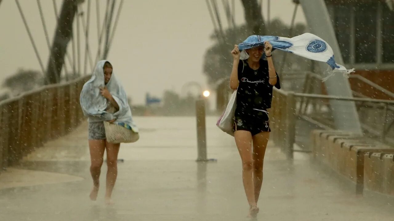 Heavy Rain on the Beach. Heavy raining outside Summer. Rain in March and April Australia. Rain in July and August Australia. It s raining heavily