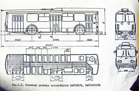 Схема троллейбуса 1