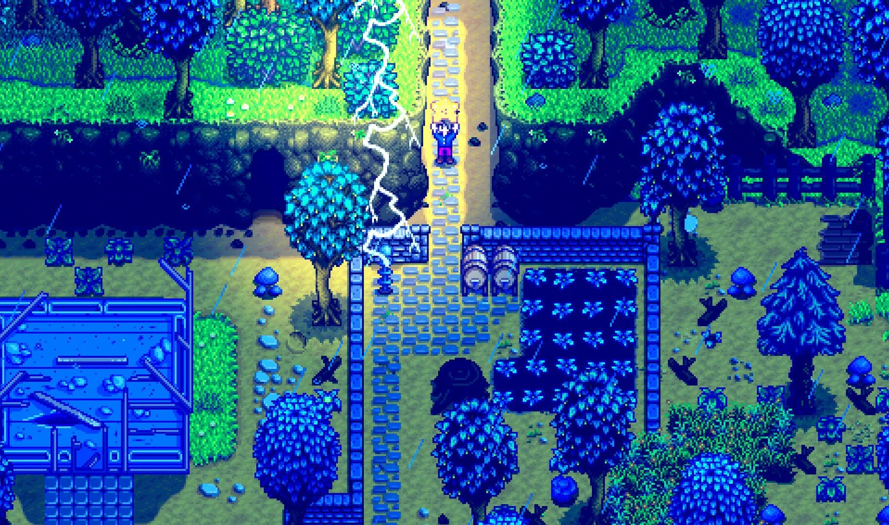 Stardew Valley 1.5.6. Горное озеро Stardew Valley. Необычная капсула Стардью Валлей. Ночной рынок стардью